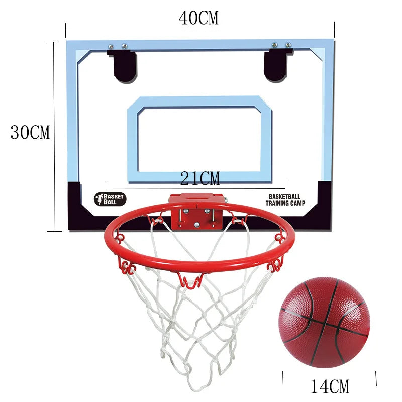 Custom Wall Mounted Indoor Kids Basket Ball Practice Toy Mini Basketball Hoop