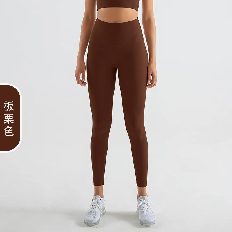 Women High Waist Stretchy Soft Comfort Quick Dry Lightweight Fitness Leggings