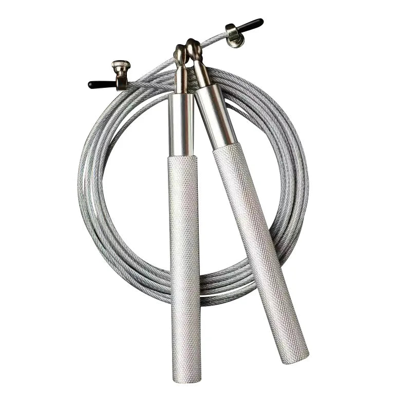 2024 Wholesale Custom Logo Free Adjustable Fitness  Bearing New Speed Yellow PVC Skipping Jump Rope