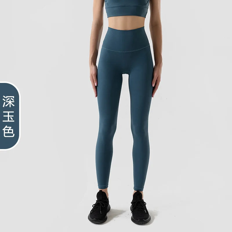 Women High Waist Stretchy Soft Comfort Quick Dry Lightweight Fitness Leggings
