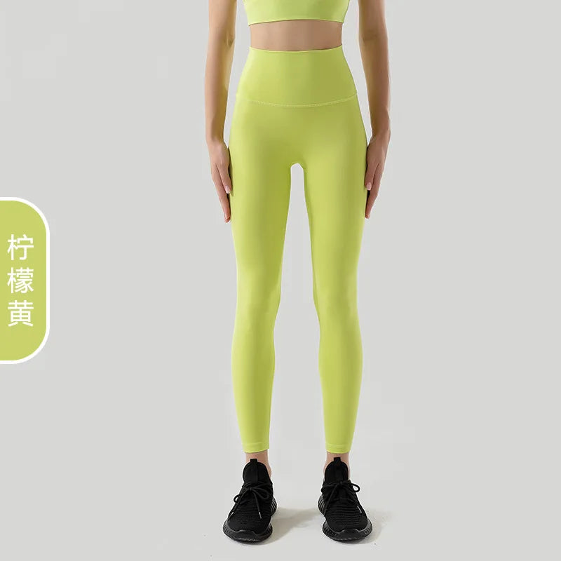 Women High Waist Stretchy Soft Comfort Quick Dry Lightweight Fitness Leggings