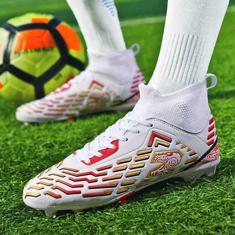 Professional Football Boots Cristiano Ronaldo Professional Messi Men's and Women's Cuitla Campo Outdoor Futsal Training Shoes
