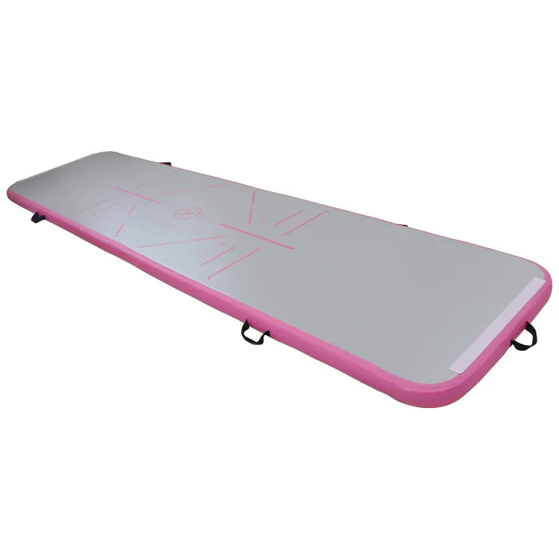 Hot Sale PVC Inflatable Tumble Fitness Air Track Gymnastics Folding Mat 10cm Thickness