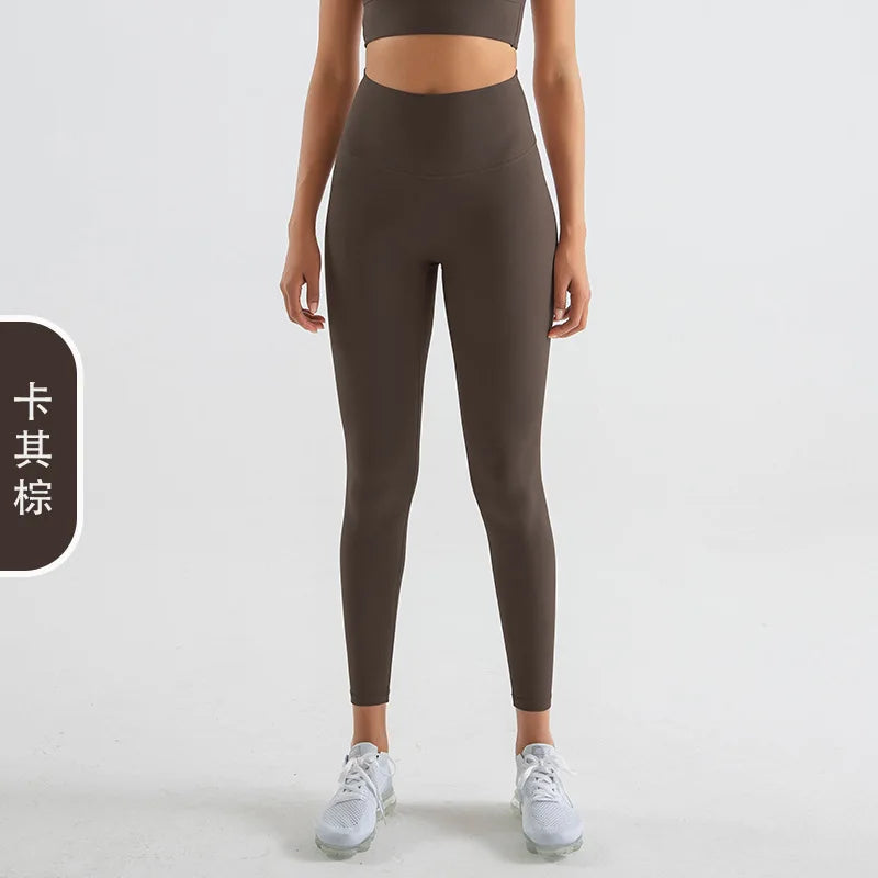Women High Waist Stretchy Soft Comfort Quick Dry Lightweight Fitness Leggings