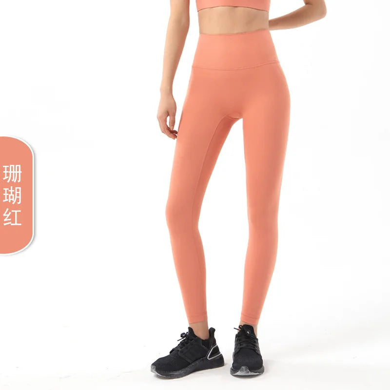 Women High Waist Stretchy Soft Comfort Quick Dry Lightweight Fitness Leggings