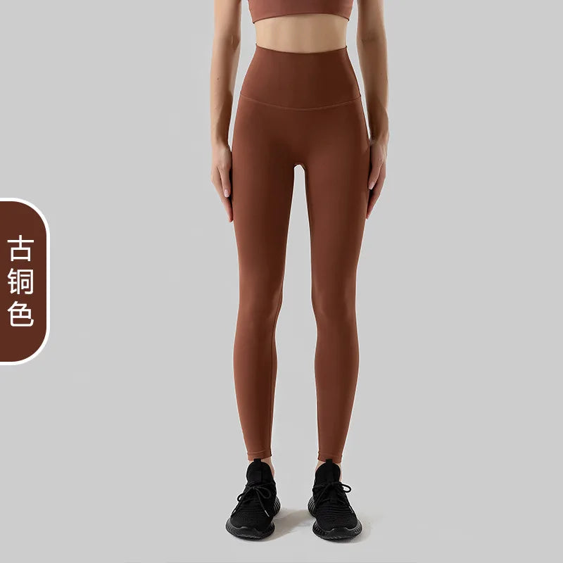 Women High Waist Stretchy Soft Comfort Quick Dry Lightweight Fitness Leggings