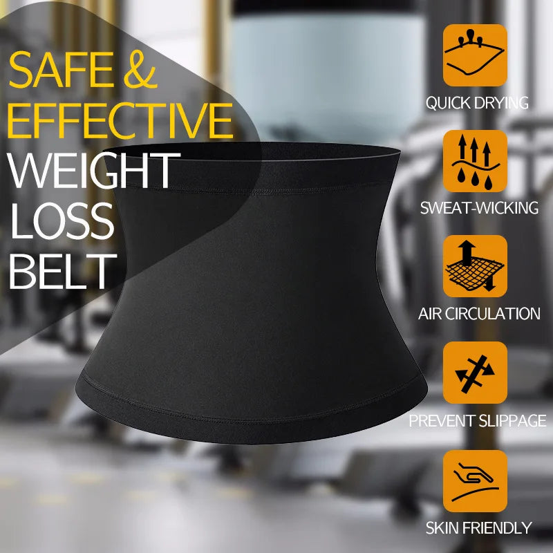 Fat Burning Profuse Sweat Waist Trimmer Compression Brace Postpartum Shaping Slim Corset Fitness Waist Support