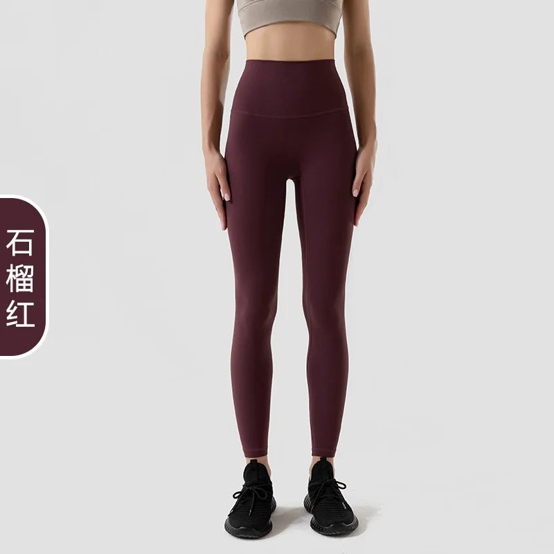 Women High Waist Stretchy Soft Comfort Quick Dry Lightweight Fitness Leggings