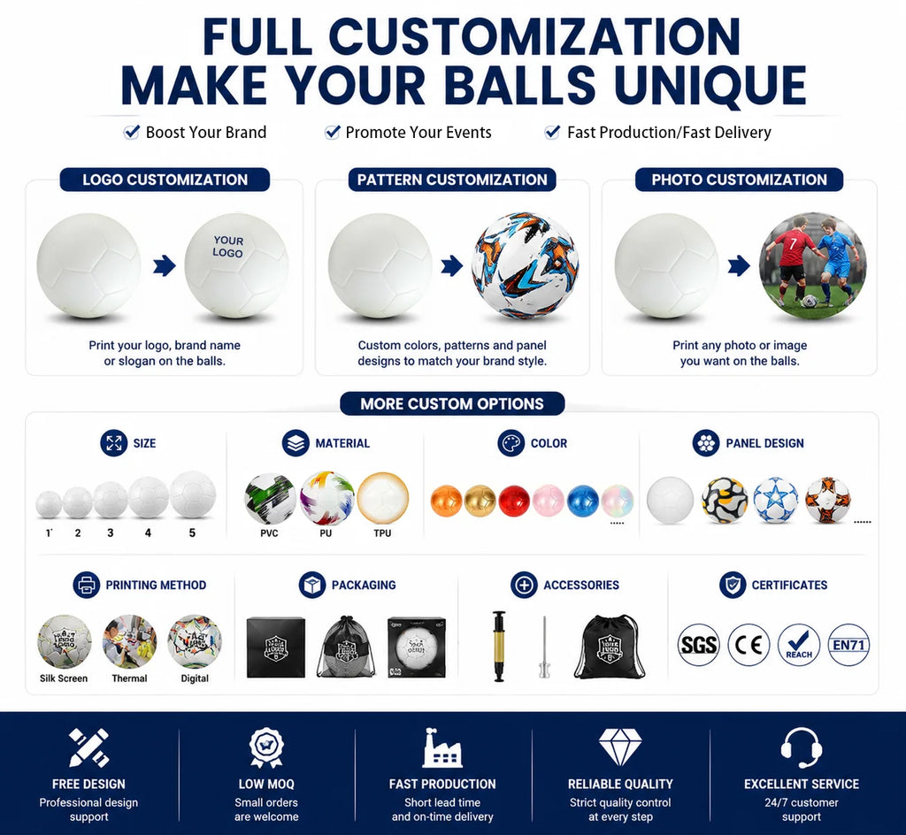 Thickened Soccer Ball 2.7 PVC Durable Eco-Friendly Football Adults Youth Training Machine Sewn Customize Logo Factory Directly