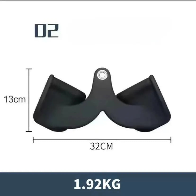Hot Sale Steel Gym Fitness Accessories 1 Set 5 Handles Mag Grip for Gym Equipment