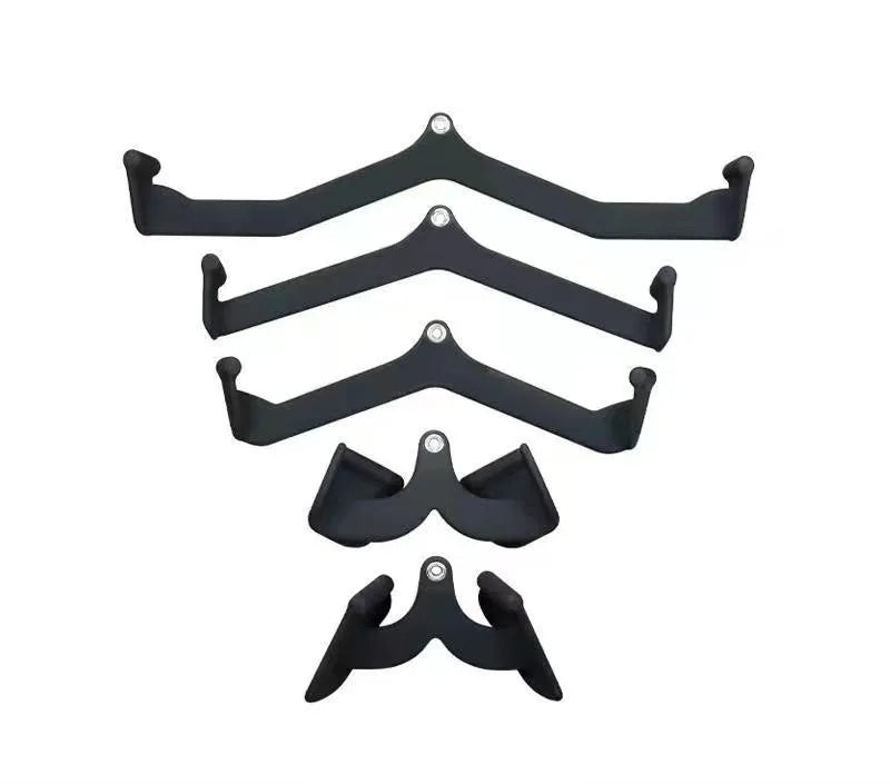 Hot Sale Steel Gym Fitness Accessories 1 Set 5 Handles Mag Grip for Gym Equipment