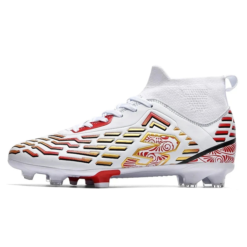 Professional Football Boots Cristiano Ronaldo Professional Messi Men's and Women's Cuitla Campo Outdoor Futsal Training Shoes