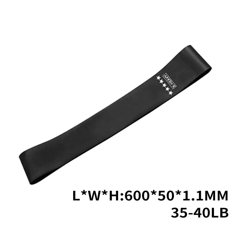 Resistance Band Kit Latex Rubber Loop Fitness Pilates Ankle Body Strength Training Workout Elastic Bands Exercise