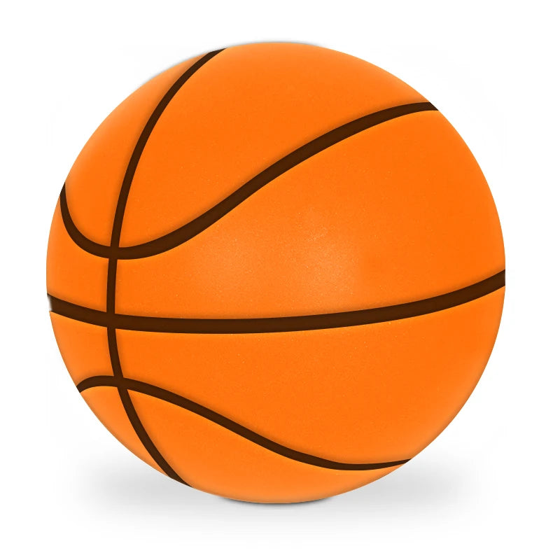 Customizable Black Indoor Basketball  Sizes 3/5/7 Rubber Material Training & Toy Ball with Printed Logo