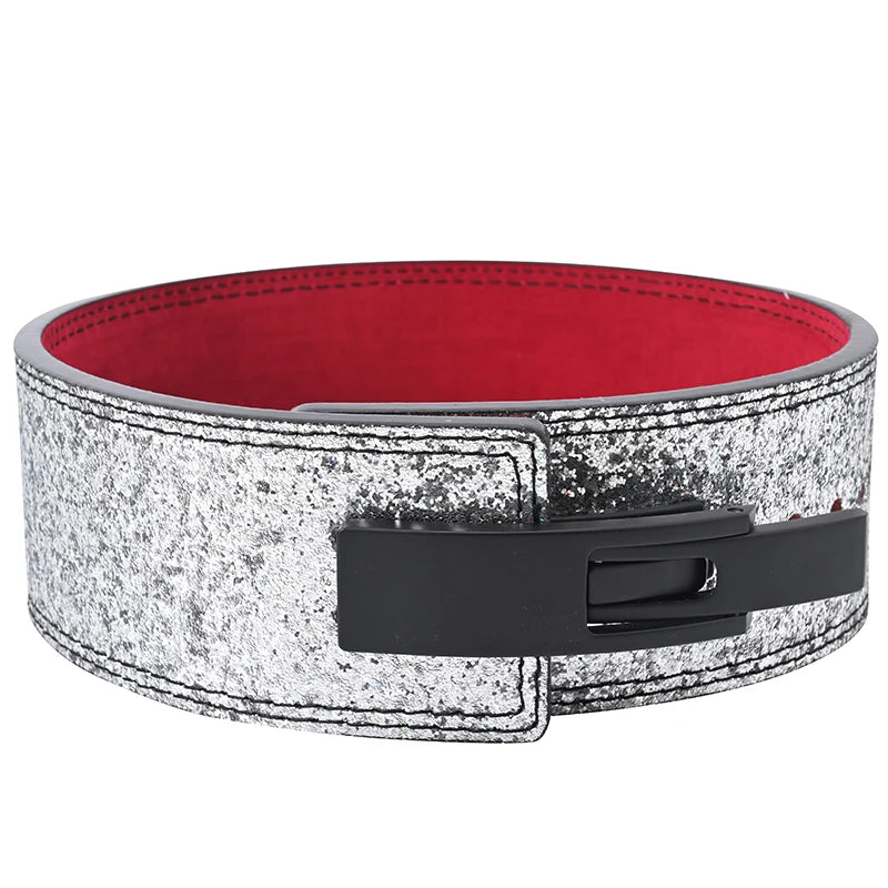 2026 Wholesale Fitness  Powerlifting 10 MM Lumber Back Lifting Weightlifting Cowhide Leather Weight Gym Lever Belt Men