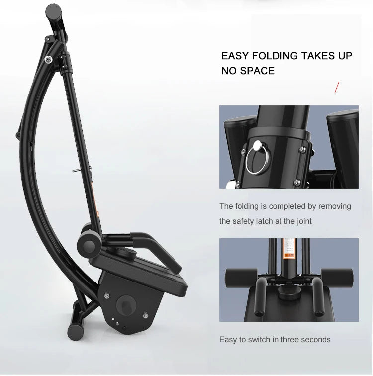 Combination Fitness Equipment Trainer Strength Calf and Abdominal Featuring for Ab Roller Wheels Coaster Machine