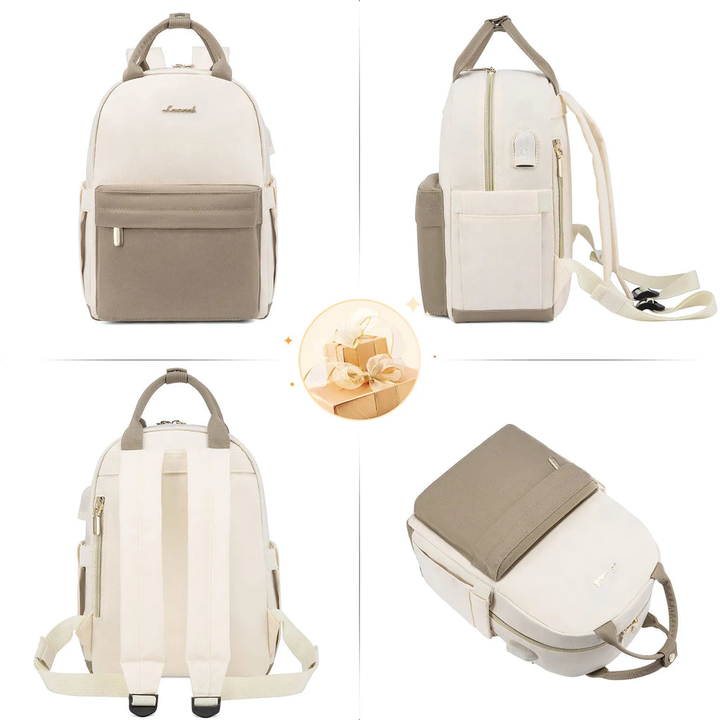 New Fashion Small Nylon Back Pack Purses for Ladies Girls Boys Kids School Daypack With USB Port Cute Mini Backpack Bags Women