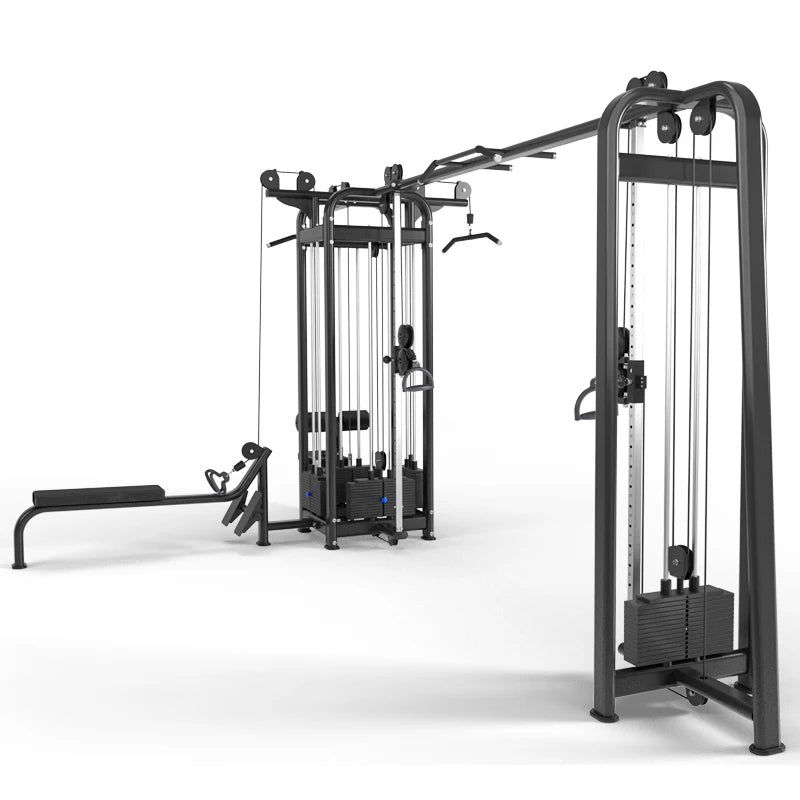 Commercial Multi Functional 5 Station All in One Gym Machine Full Body Training Fitness Equipment for Gym Center and Home Use