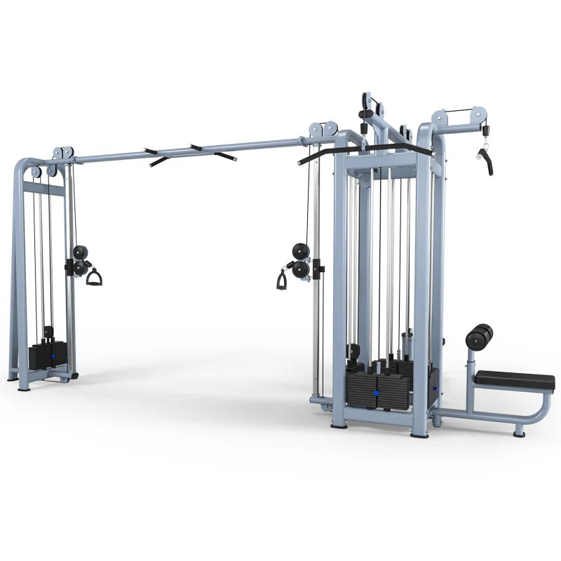 Commercial Multi Functional 5 Station All in One Gym Machine Full Body Training Fitness Equipment for Gym Center and Home Use