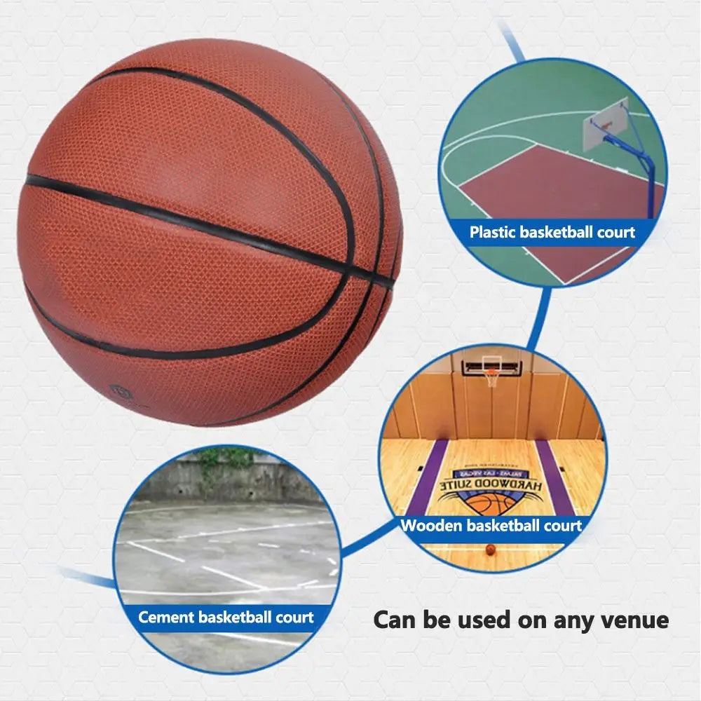 Wholesale Custom Print Basket Ball Kids Toy Mini Glow Race Training Game Basketball