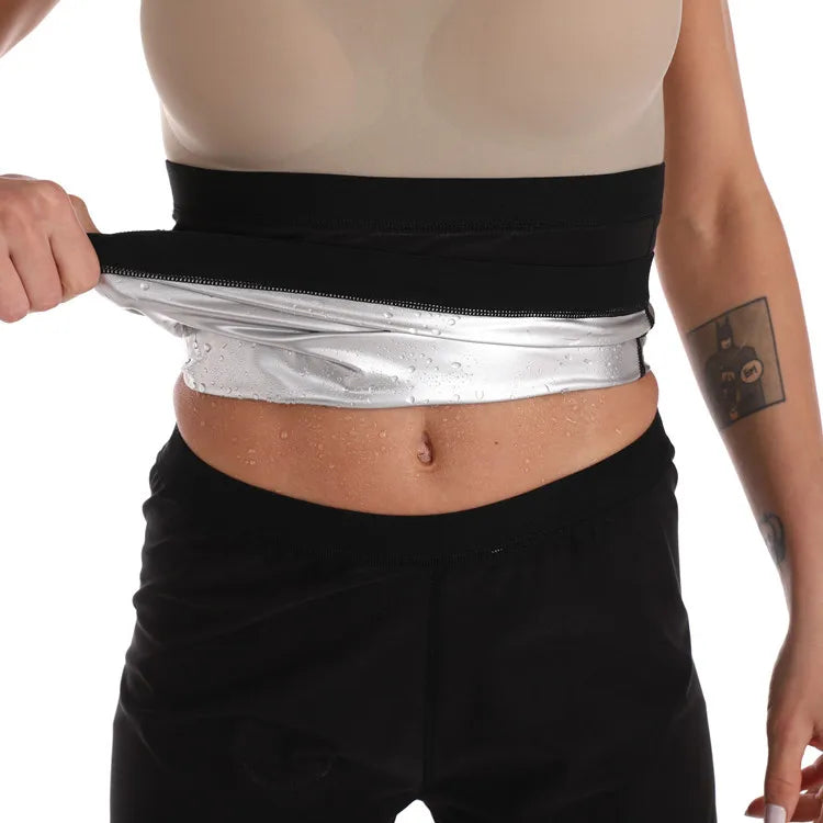 Fat Burning Profuse Sweat Waist Trimmer Compression Brace Postpartum Shaping Slim Corset Fitness Waist Support