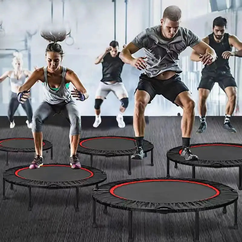 Customized Mini Indoor Folding Trampoline for Home Gym Cheap Fitness Equipment for Body Building for Boys and Girls