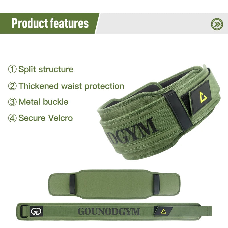 Adjustable Power EVA Powerlifting Belt for Gym Fitness Safety Protection Custom Weightlifting Belt