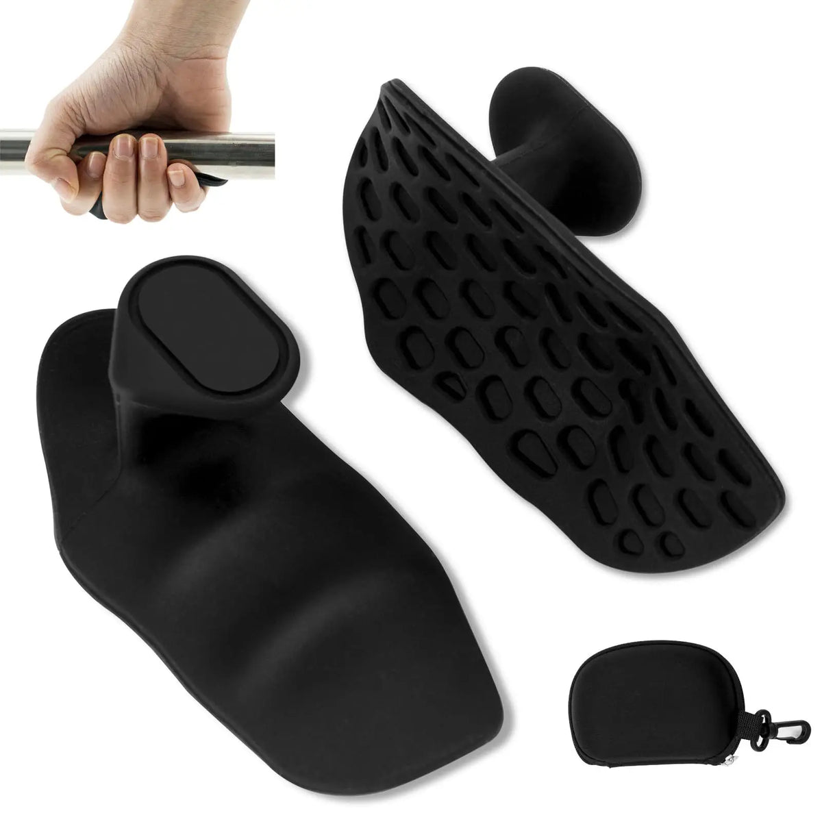 New Arrival Fitness Gym Grip Strengthener Palm Protection Trainer Anti-Slip Weight Lifting Hand Grips