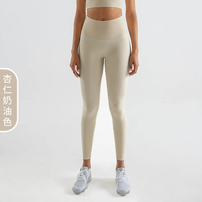 Women High Waist Stretchy Soft Comfort Quick Dry Lightweight Fitness Leggings