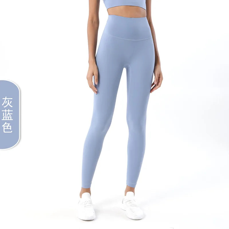 Women High Waist Stretchy Soft Comfort Quick Dry Lightweight Fitness Leggings