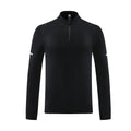 Autumn New Half-Zip Breathable Outdoor Leisure Sports Fitness Long-Sleeved Sports Quick-Drying Clothing Men's Long-Sleeved Tops