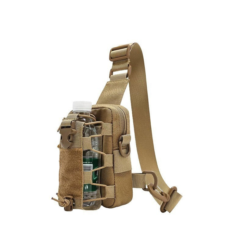 Outdoor Sports Water Bottle Mobile Phone Cross-Body Bag Military Fan Strap Cross-Body Small Mobile Phone Water Cup Waist Bag Cross-Body Small Backpack
