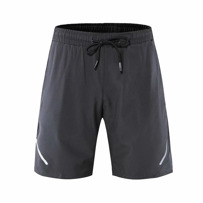 Men's Sports Casual Shorts Breathable Quick-Dry Loose Plus-Size Knee-Length Shorts Fitness Running Training Shorts Sports Trend