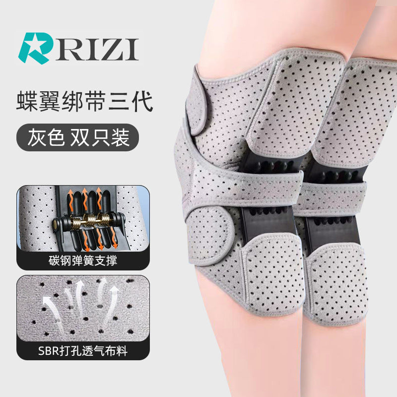 Elderly People's Meniscus Knee Patella Stair-Climbing Aid Walking Assistive Device Hiking Support Knee Brace Joint Aid