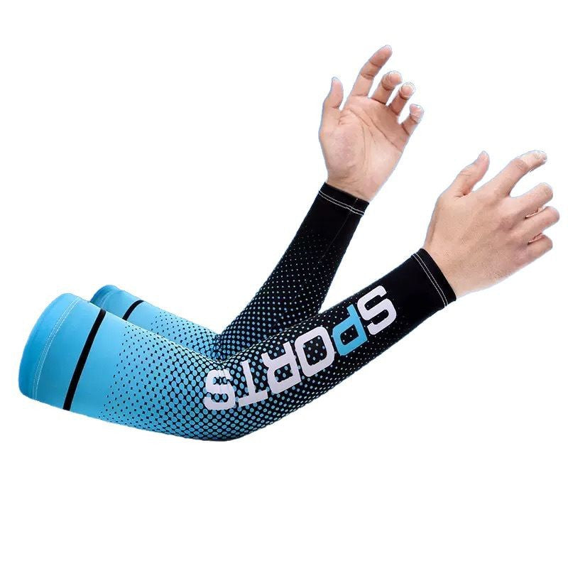 Sun Protection Ice Sleeve Set Cross-Border Ice Silk Sleeve Mask for Driving and Cycling European and American Style Men's Special Sun Protection for Construction Sites