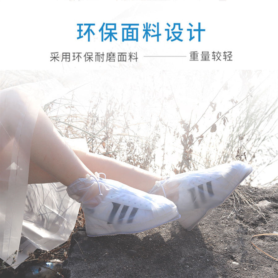 Rain Boots for Men and Women, Rainy Day Waterproof Rain Boots Overshoes, Non-Slip, Thickeneded and Wear-Resistant, Kidsren's Silicone Rain Boots, High-Top Water Shoes