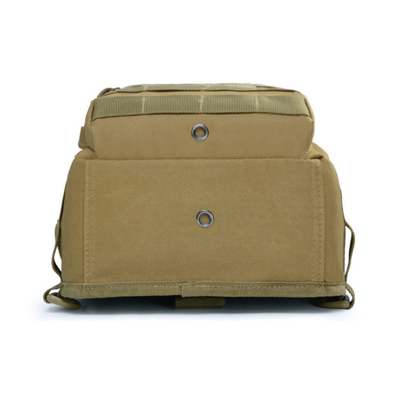 Military Fan Tactical Chest Bag Camouflage Shoulder Casual Satchel Hamburger Chest Bag Xiaotang Goose Bag Men's Outdoor Riding Chest Hanging Bag