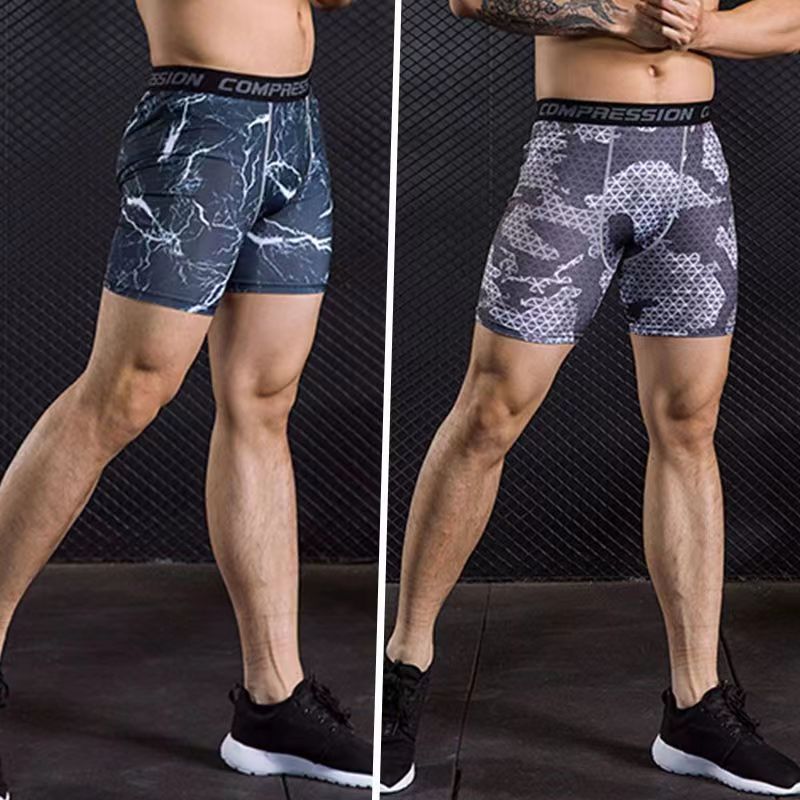 Sports Tight Shorts Men's Summer Quick-Dry Bottoming Basketball Sports Shorts Sports Track and Field Running Fitness Shorts
