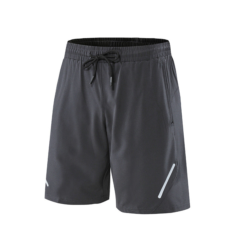 Men's Sports Casual Shorts Breathable Quick-Dry Loose Plus-Size Knee-Length Shorts Fitness Running Training Shorts Sports Trend