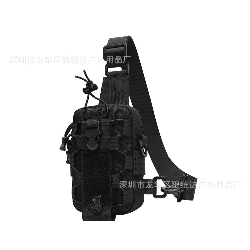 Outdoor Sports Water Bottle Mobile Phone Cross-Body Bag Military Fan Strap Cross-Body Small Mobile Phone Water Cup Waist Bag Cross-Body Small Backpack