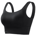 Sports Underwear Women's Fitness Running Shockproof Yoga Beauty Vest plus size No Steel Ring Anti-sagging Push-up Sports Bra