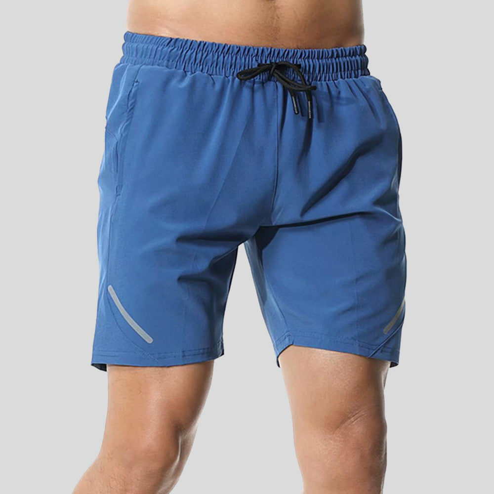 Men's Sports Casual Shorts Breathable Quick-Dry Loose Plus-Size Knee-Length Shorts Fitness Running Training Shorts Sports Trend