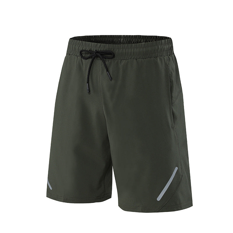 Men's Sports Casual Shorts Breathable Quick-Dry Loose Plus-Size Knee-Length Shorts Fitness Running Training Shorts Sports Trend