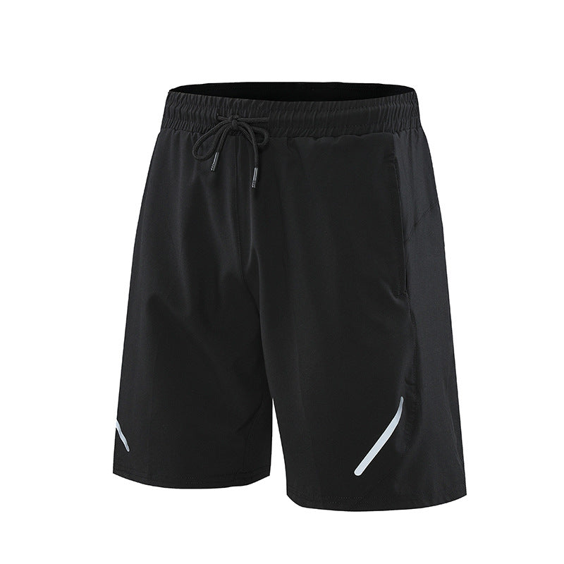 Men's Sports Casual Shorts Breathable Quick-Dry Loose Plus-Size Knee-Length Shorts Fitness Running Training Shorts Sports Trend