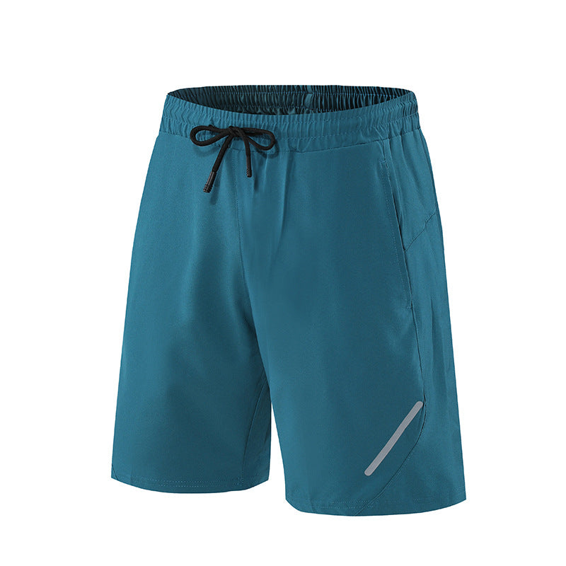 Men's Sports Casual Shorts Breathable Quick-Dry Loose Plus-Size Knee-Length Shorts Fitness Running Training Shorts Sports Trend