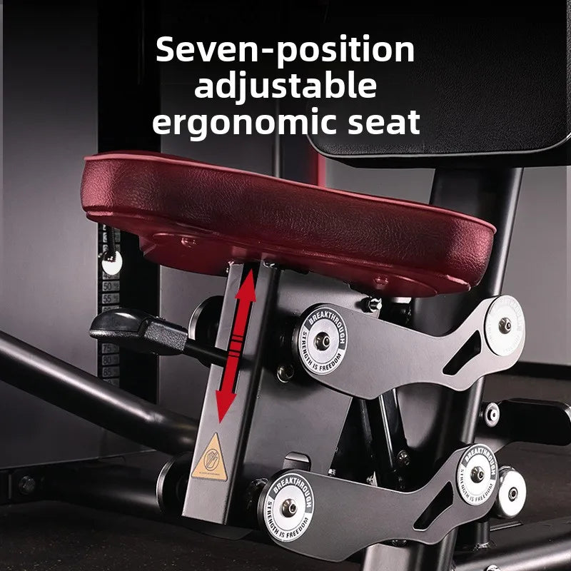 Seated Chest Push Trainer, Chest and Shoulder Comprehensive Strength Equipment, Commercial Gym Special Equipment