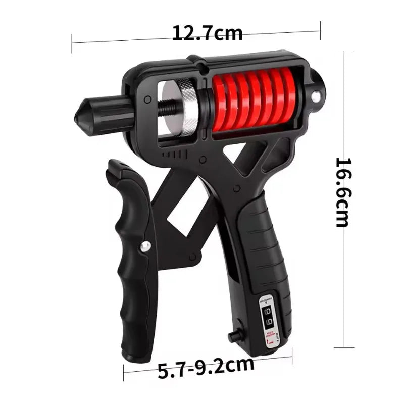 5-165Kg Grip Strength Trainer, Hand Grip Strengthener, Adjustable Resistance Forearm Strengthener, Perfect for Musician Athletes