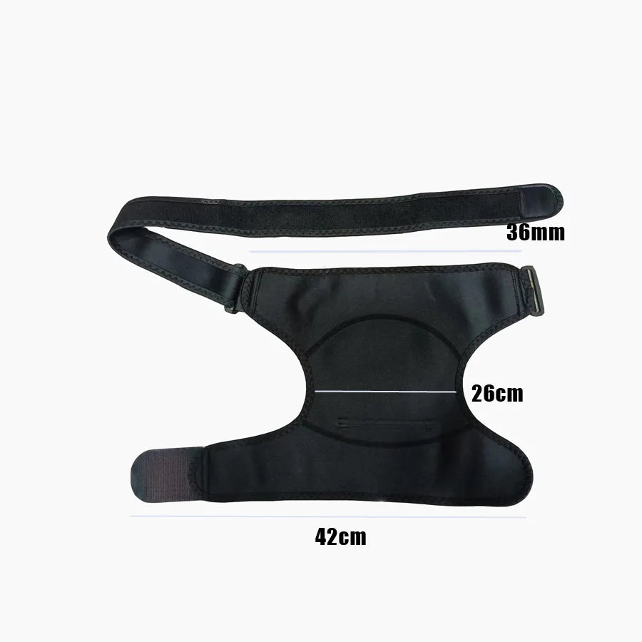 Shoulder Brace with Pressure Pad, Suitable for Both Men and Women, Adjustable Shoulder Brace for Left and Right Shoulder Protect