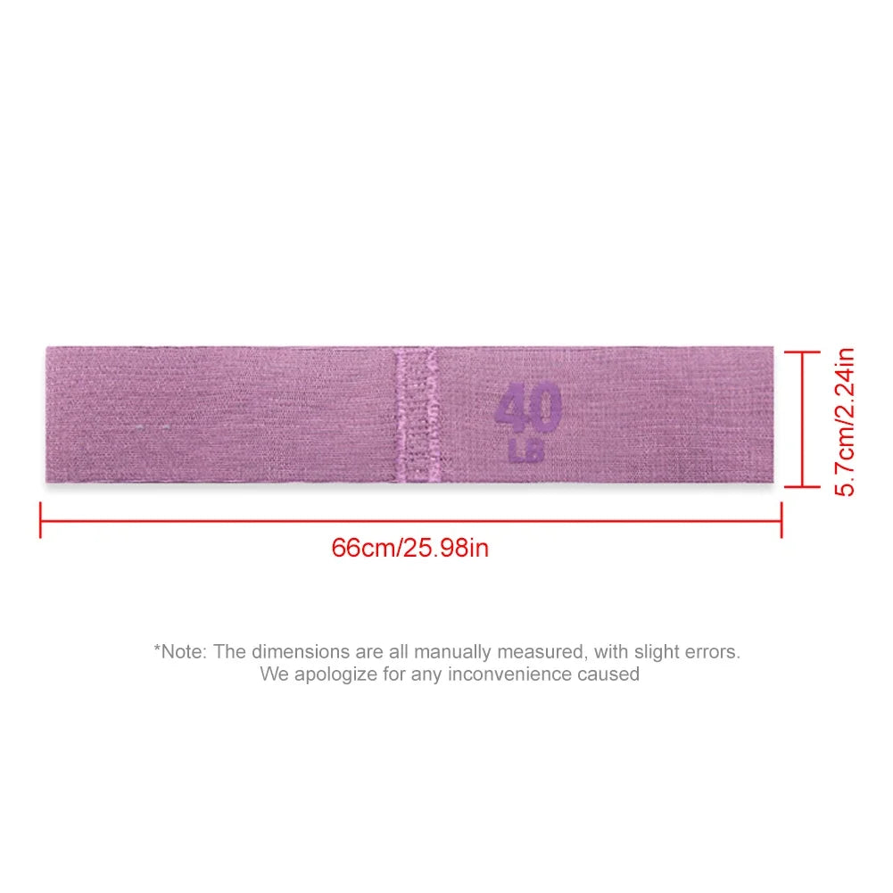 Elastic Resistance Booty Workout Bands Anti-Slip Squat Expander Bands Portable Glute Thigh Elastic Bands Yoga Gym Equipment