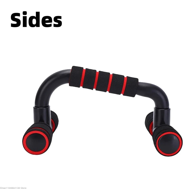I-Shaped Prone Push Up Support Fitness Equipment for Chest Muscle Training Home Use Foam Pushup Stand for Strength Workout